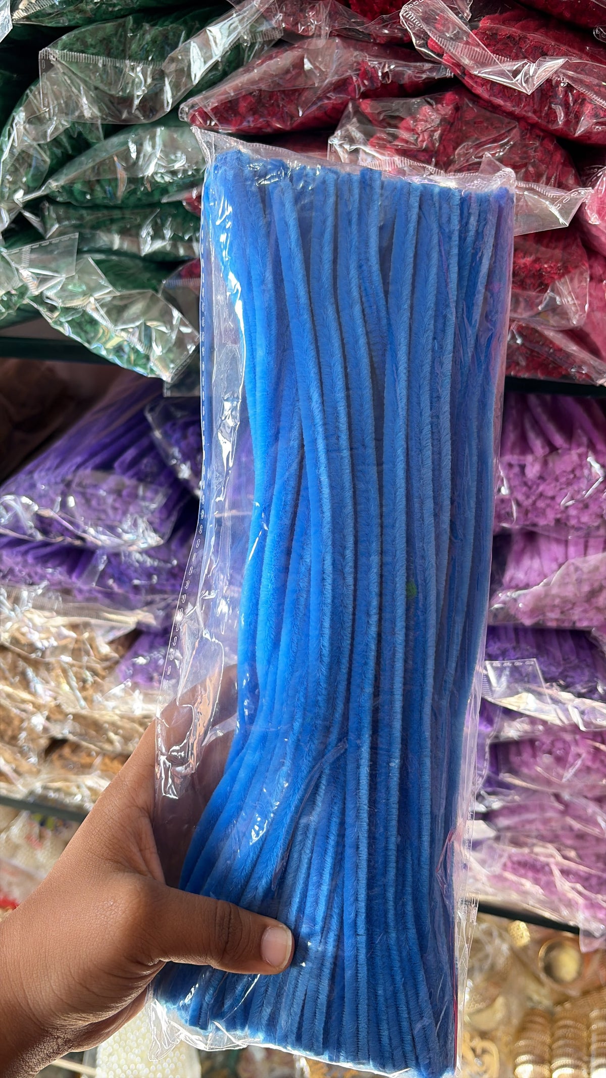 Royal Blue Pipe Cleaners | 9mm Premium Quality